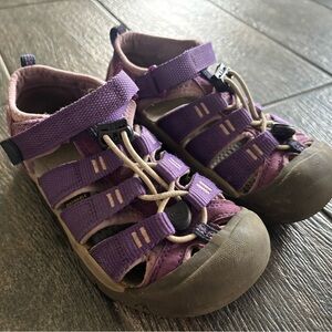 Keens Kids Purple Water Sandals